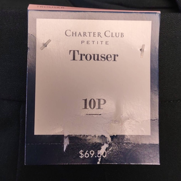 Charter Club Petite Pants Universal Trousers 10P Green - Picture 12 of 12